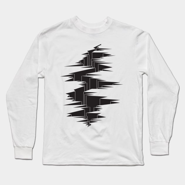 DIE FRAKTURE Long Sleeve T-Shirt by THEUSUALDESIGNERS